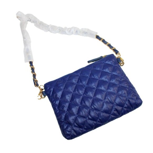Lemonbella Sapphire Quilted Puffer Shoulder Mini Bag - Picture 2 of 5
